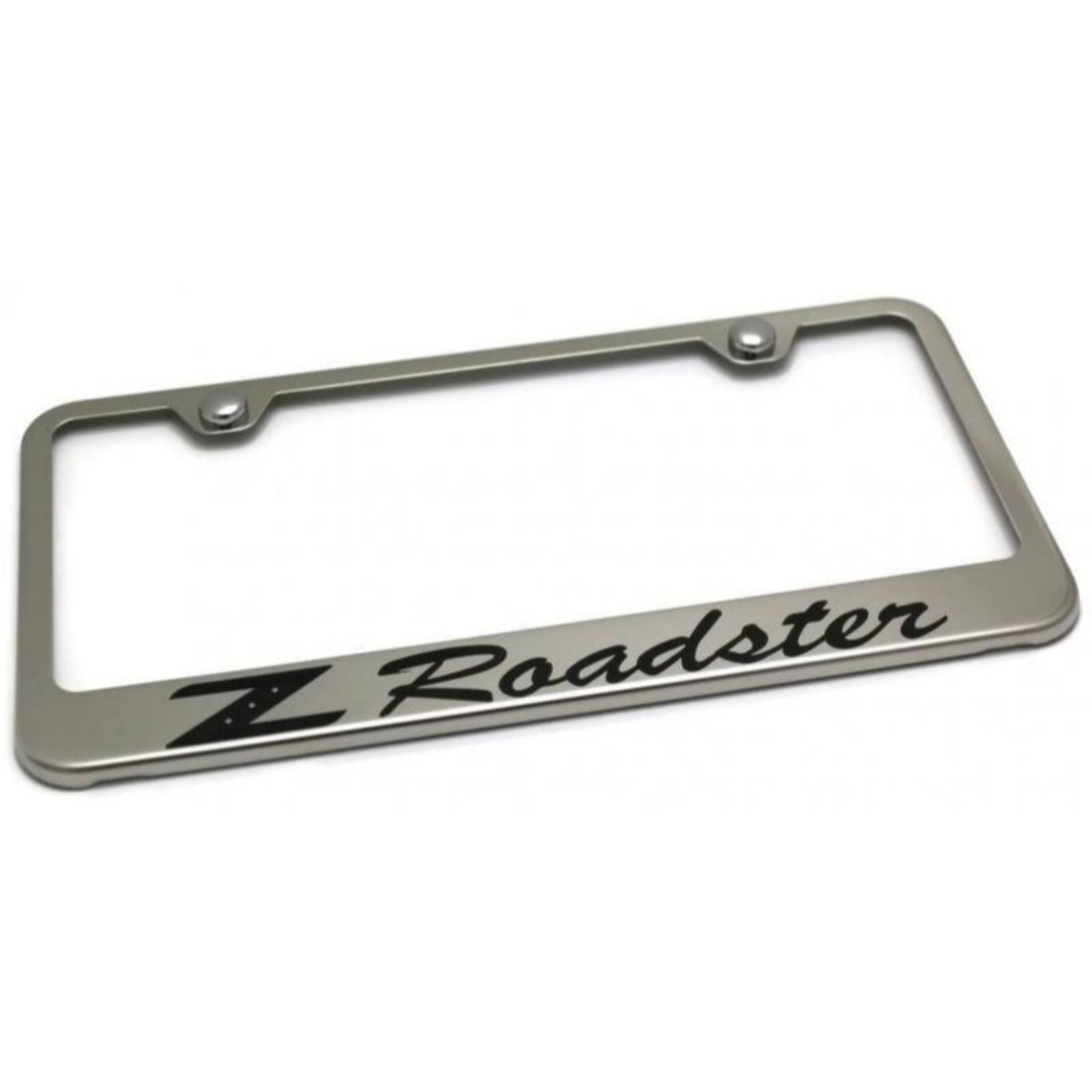 Nissan Z Roadster Mirrored Chrome Stainless Steel License Plate Frame