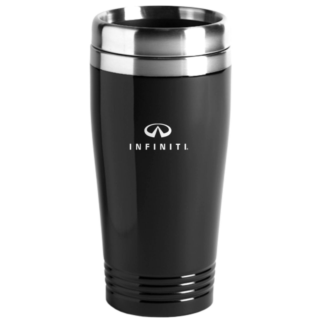 Black Honda Logo Insulated Double Wall Stainless Steel Travel Coffee Mug Etch