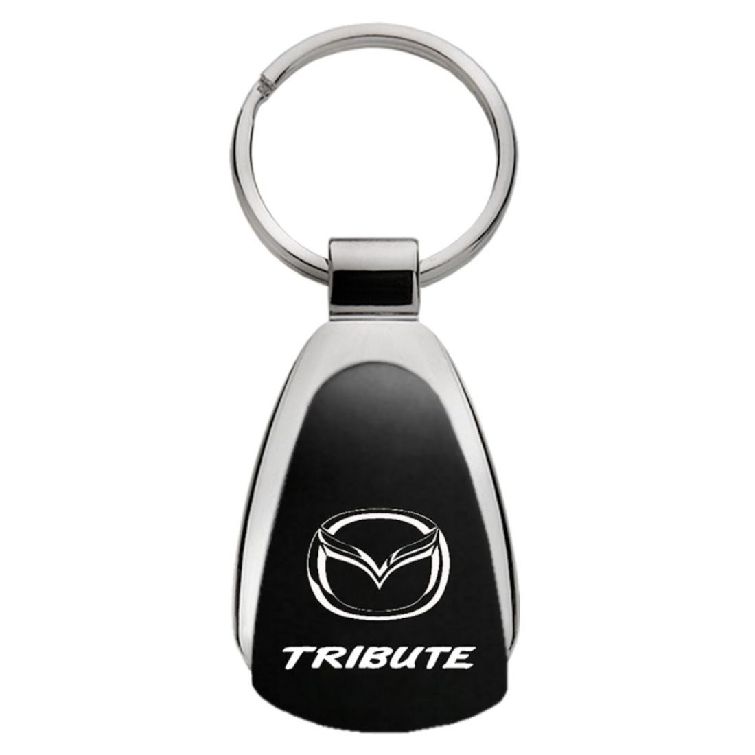 Teardrop Mazda Tribute Keychain /& Keyring