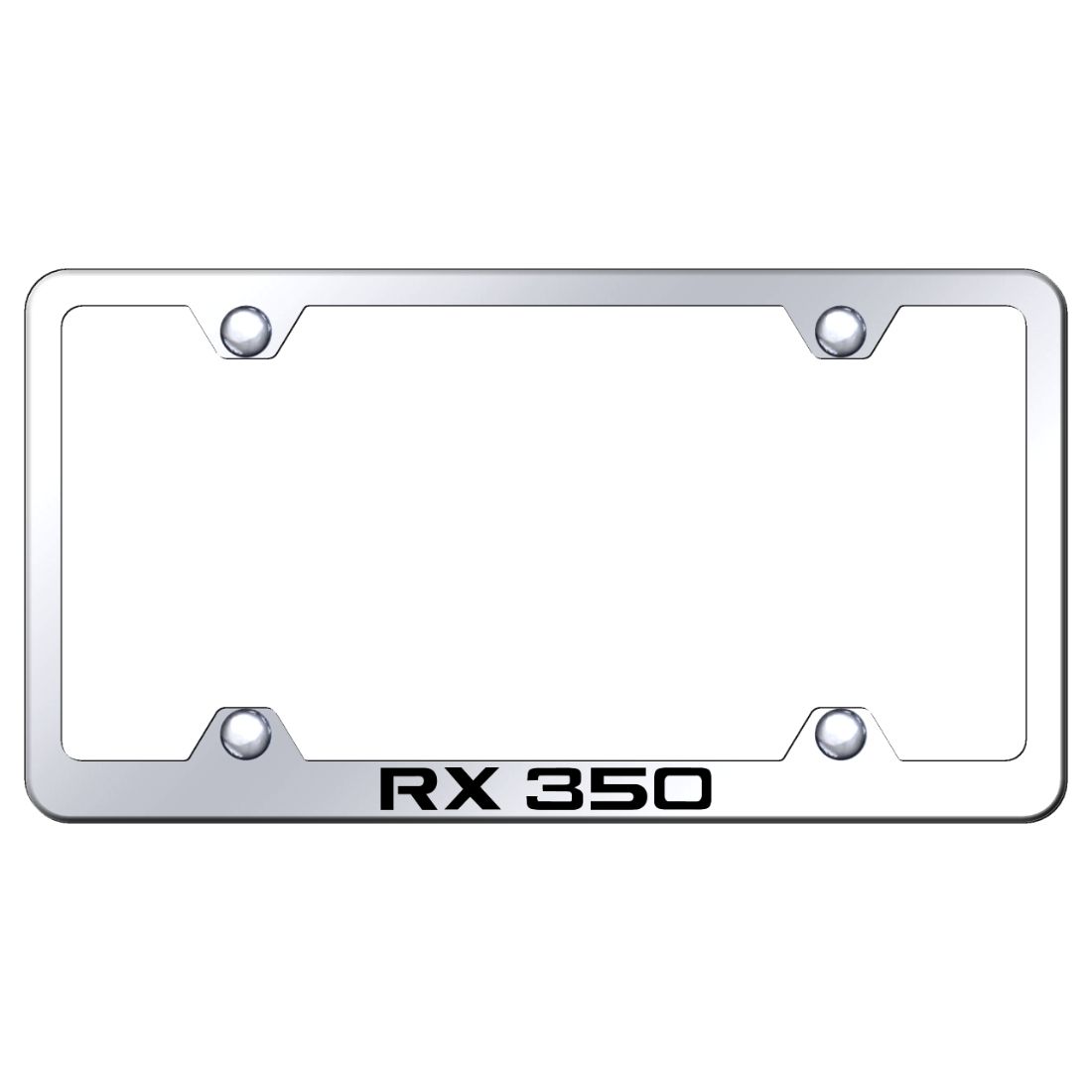 Lexus Rx350 Mirrored Chrome Stainless Steel License Plate Frame eBay
