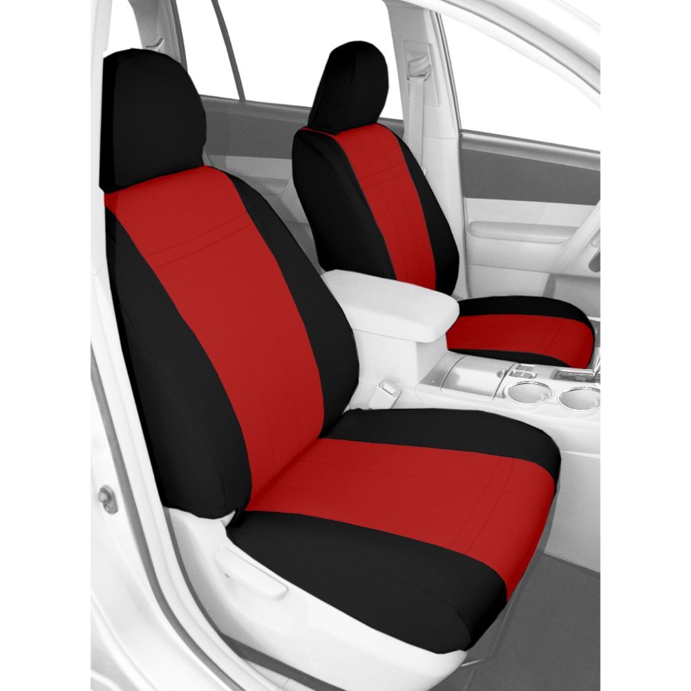 Caltrend Neoprene Front Custom Seat Cover for Nissan 2014-2019 Frontier