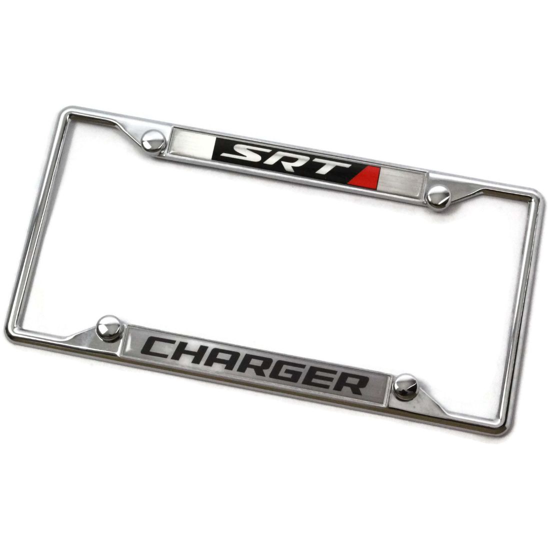 Dodge Hemi Chrome Metal license Plate Frame Holder